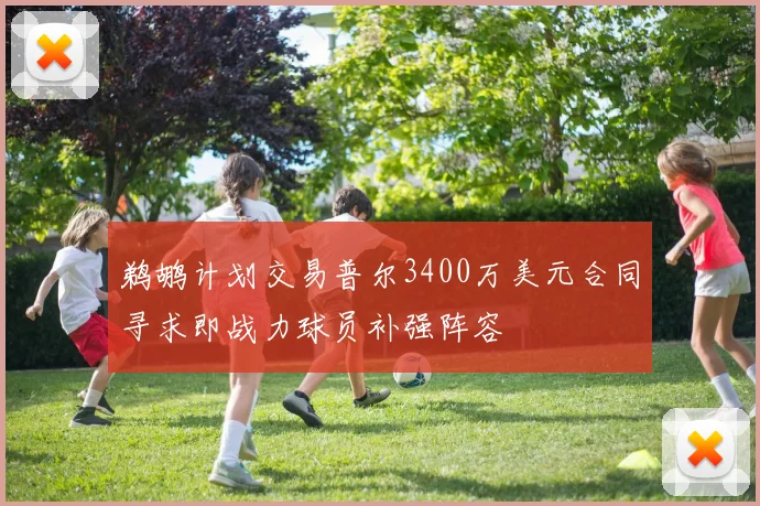 鹈鹕计划交易普尔3400万美元合同寻求即战力球员补强阵容